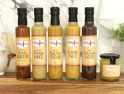 Selection of Pudding Lady sweet sauces