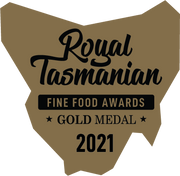2021 Gold Medal award - Royal Tasmanian Fine Food Awards